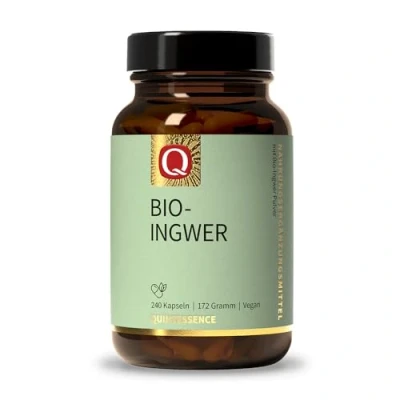 Abbildung von Quintessence Bio Ingwer Kapseln 3 Monats Vorrat 240 St