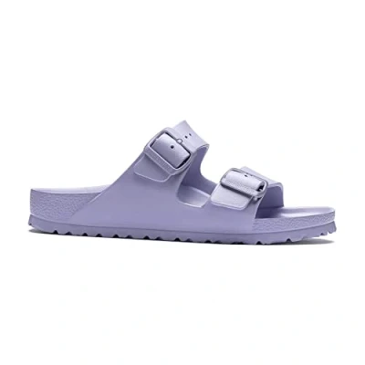 Abbildung von Birkenstock Arizona EVA Pantolette flach, Damen, Größe: 38, Purple fog Schuhe