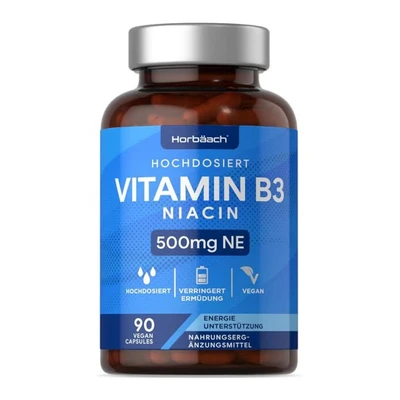 Abbildung von Horbaach Vitamin B3 Niacin Kapsel