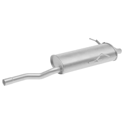 Abbildung von HELLA 8LD 366 026 981 Endschalldämpfer hinten mit Anbauteilen BMW: 3 Limousine, Touring, Coupe
