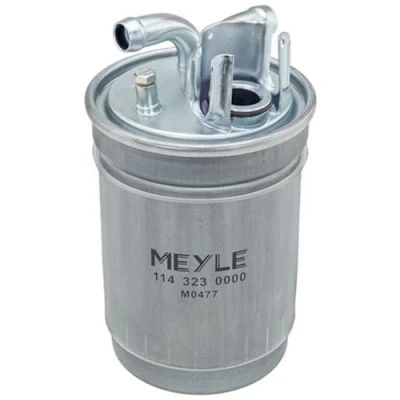 Abbildung von MEYLE 114 323 0000 Kraftstofffilter Leitungsfilter ORIGINAL Quality AUDI: A4 B5 Limousine, Allroad C5, A8 D2, VOLKSWAGEN: Passat GP Limousine
