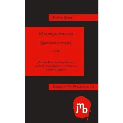 Abbildung von Wenn wir gestorben sind (Kabinett der Phantasten)