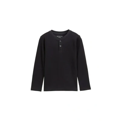 Abbildung von TOM Tailor Langarmshirt für Kinder, Größe: 128/134, Coal grey