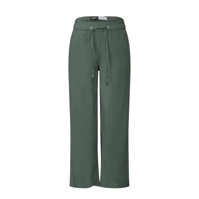 Abbildung von Cecil WIDE Stoffhose, Damen, Größe: XLx26, Grün