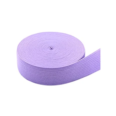 Abbildung von Simpleelove 5M Langes 20mm Breites Buntes Gummiband zum Nähen Basteln DIY (Lila)