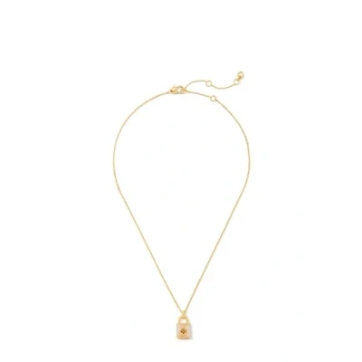 Abbildung von kate spade new york MINI Pendant Halskette, Damen, Größe: One Size, White gold