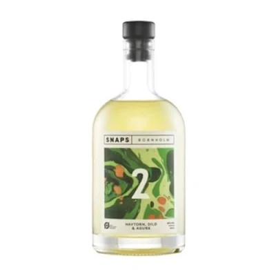 Abbildung von Bio Schnaps Bornholmer Sanddorn, Dill &amp; Gurke aus Dänemark. 0,5l, Geschenkbox. Alk. 40% Vol.
