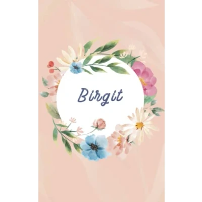 Abbildung von Birgit Personalisiertes Notizbuch A5 Notizheft mit Namen: 120 Seiten, liniert, Tagebuch, Bullet Journal