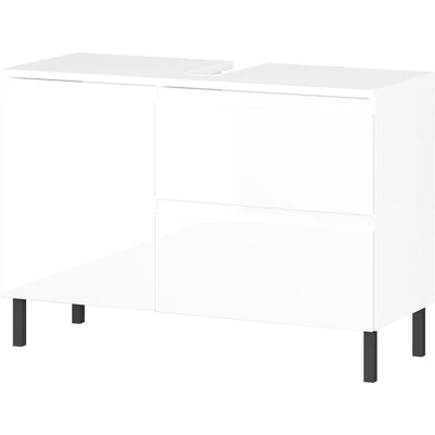 Abbildung von GERMANIA Waschbeckenunterschrank &quot;Scantic&quot;, Breite 80 cm, Badezimmerschrank, verstellbarer Einlegeboden
