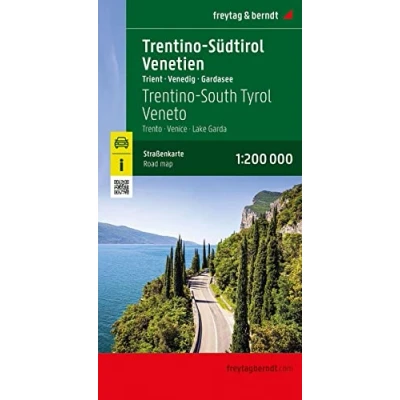 Abbildung von Trentino Südtirol Venetien, Straßen und Freizeitkarte 1:200.000, freytag &amp; berndt: Trient Venedig Gardasee (freytag berndt Auto + Freizeitkarten)