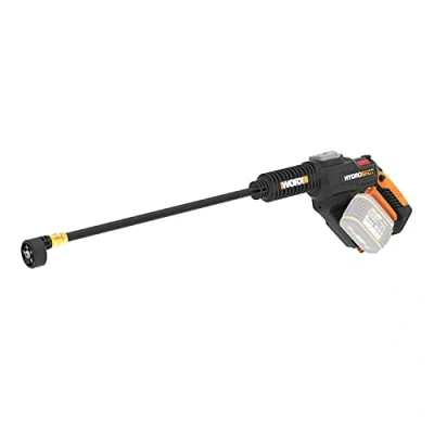 Abbildung von Worx WG630E.9 Hydroshot Bürstenloser tragbarer Druckreiniger (nur Werkzeug, Akku und Ladegerät separat erhältlich), Schwarz