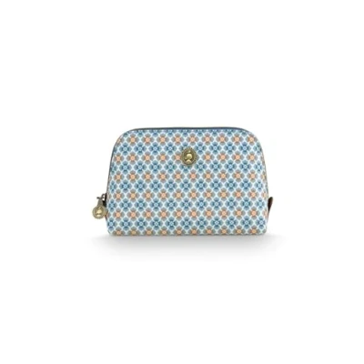 Abbildung von Pip Studio COBY Triangle Small MOJO Kosmetiktasche, Damen, Größe: One Size, Blue