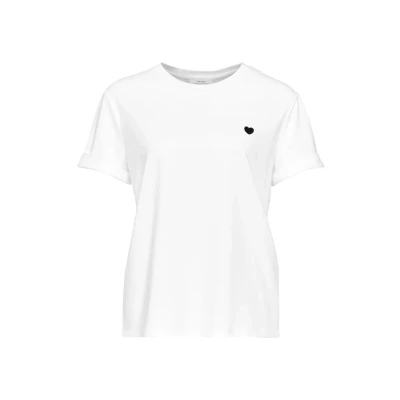 Abbildung von Opus SERZ Tshirt basic, Damen, Größe: 36, White