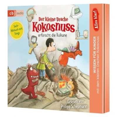 Abbildung von Alles klar! Der kleine Drache Kokosnuss erforscht die Vulkane (Drache Sachbuchreihe, Band 11)