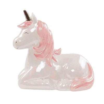 Abbildung von Sass &amp; Belle Regenbogen Einhorn Sparbüchse, Sparschwein, Spardose, niedliches Geschenk für die Heimdekoration