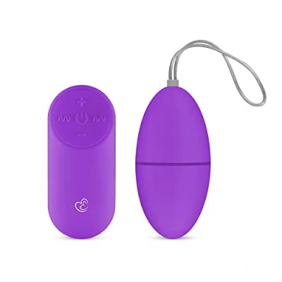 Abbildung von Easytoys Vibro Ei Vibrator mit Fernbedienung Lila 1 St