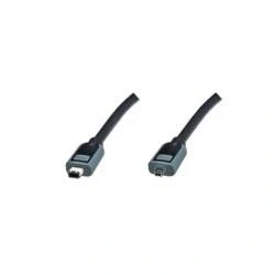 Abbildung von Digitus dk 115007 3 m 4 p 6 schwarz Kabel FireWire (400 Mbit/s, Schwarz)