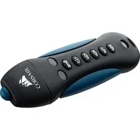 Abbildung von Corsair Flash Padlock 3 64GB Secure verschlüsselter USB Laufwerk 3.0, schwarz/blau
