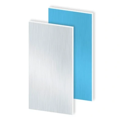 Abbildung von iMeistek 6063 Aluminiumblech mit beidseitiger Schutzfolie, 300mm x 150mm 1,5mm Wandstärke, quadratische Aluminiumplatte (2 Stk.)