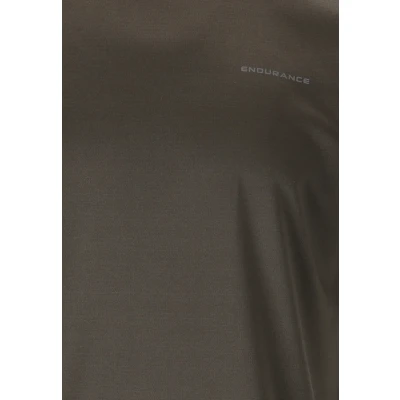 Abbildung von Endurance Vernon V2 Performance T Shirt für Herren Braun, Gr. L, atmungsaktiv &amp; leicht Lauftraining und Ausdauertraining