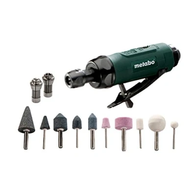 Abbildung von Metabo Druckluft Geradschleifer DG 25 Set (6.04116.50)