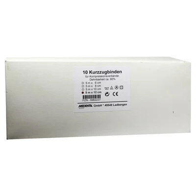 Abbildung von Kurzzugbinde 12 cmx5 m 10 St