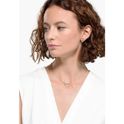 Abbildung von Swarovski Halskette, Damen, Größe: One Size, Bicolor