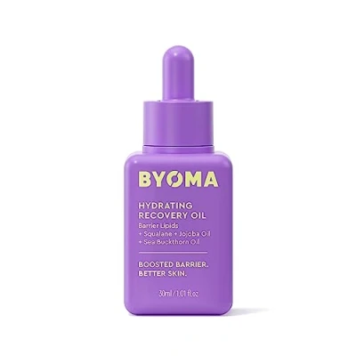 Abbildung von BYOMA Feuchtigkeitsspendendes Gesichtsöl, feuchtigkeitsspendend, 300 ml, reparierende Barriere und strahlende Haut