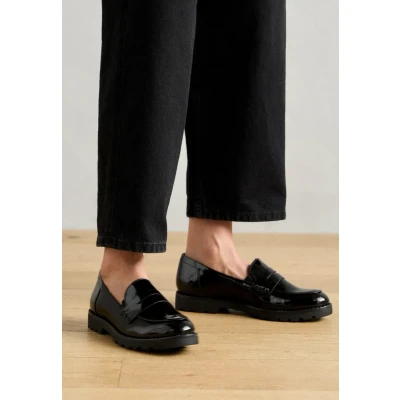 Abbildung von Tamaris Slipper, Damen, Größe: 37, Black Hochwertiges lederimitat