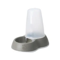 Abbildung von Savic Futter Silo Transparent&amp;Grau Hundefutternapf 26x17.5x23 cm...