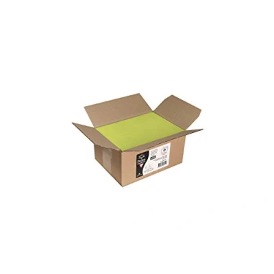 Abbildung von Clairefontaine 65475C Packung mit 200 Umschläge Pollen, 110 x 220mm, haftklebend, 1 Pack, Knospengrün