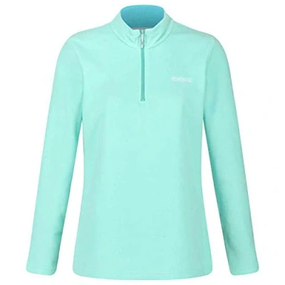 Abbildung von Regatta Damen Sweethart Forro Polar Ligero, Confeccionado En Tejido Symmetry Y Media Cremallera Fleece, Teebaum, 18