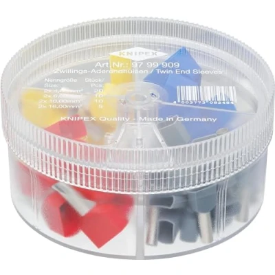 Abbildung von Knipex Sortimentsboxen mit Twin Aderendhülsen 97 99 909