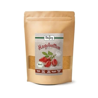 Abbildung von Biojoy BIO Hagebuttenpulver (750 g), ganze Hagebutte schonend gemahlen (Rosa Canina)