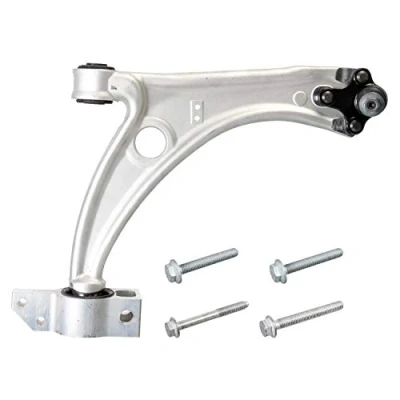 Abbildung von FEBI BILSTEIN 39972 Querlenker mit Halter Trag /Führungsgelenk, Lager Vorderachse rechts, unten Aluminium