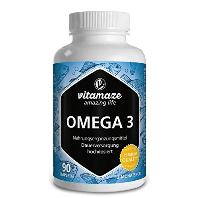 Abbildung von Vitamaze OMEGA 3 1000 mg EPA 400/DHA 300 hochdosiert