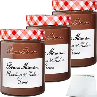 Abbildung von Bonne Maman Haselnuss &amp; Kakao Creme 3er Pack (3x360g Glas)