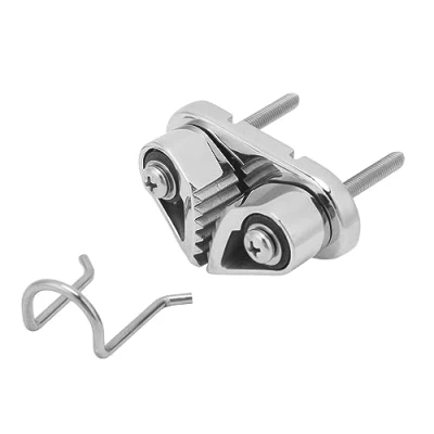 Abbildung von Wire Line Cleat, Rostfreie Fairlead Cam Cleat für 3 Bis 12 Mm Seil Zum Segeln