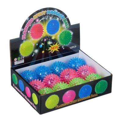Abbildung von relaxdays Flummi LED Igelball 12er Set