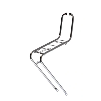 Abbildung von Vordergepäckträger Retro 26/28&quot; Steco Mit Federklappe Chrom
