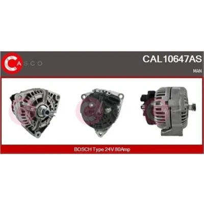 Abbildung von CASCO CAL10647AS Lichtmaschine 24V 80A MAN: L 2000, TGA, TGX