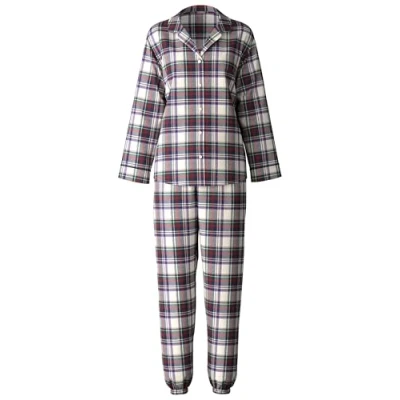 Abbildung von CALIDA Holiday Dreams Pyjama, lang Damen, Flannel