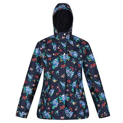 Abbildung von Regatta Bertille Damen Regenjacke mit Kapuze und mehreren Taschen