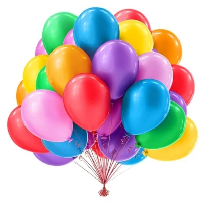 Abbildung von Luftballons Bunt 50 Stück,Bunte Girlande Geburtstag 10 zoll,Ballons für Deko Geburtstag,Deko Hochzeit,Party Deko,Babyparty