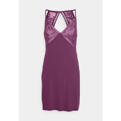 Abbildung von Bruno Banani Bruna NEGLIGÉ Nachthemd, Damen, Größe: 32/34, Wine red