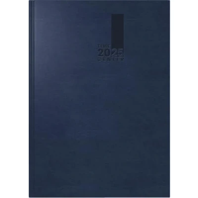 Abbildung von BRUNNEN Buchkalender TimeCenter Modell 725 (2025), 2 Seiten = 1 Woche, A5, 352 Seiten, SOFT Einband, dunkelblau