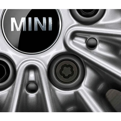 Abbildung von ORIGINAL MINI Radsicherungsschrauben Felgenschlösser Set M14x1,25 mm 36132453960