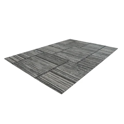 Abbildung von Kayoom Teppich &quot;Phoenix 112&quot;, rechteckig, Dezenter Jacquard Teppich, Flachflor, Aus pflegeleichten Materialien