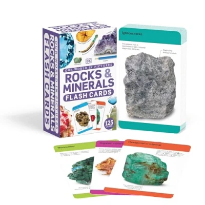 Abbildung von Our World in Pictures Rocks &amp; Minerals Flash Cards (DK Pictures)