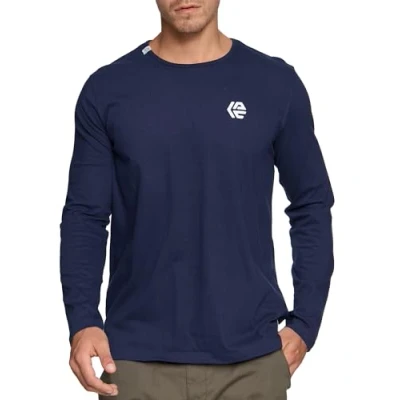 Abbildung von Indicode Jeans Intrense Langarmshirt, Herren, Größe: Large, Navy